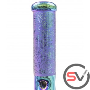 FLORAL DESIGN METTALIC WATER PIPE 13inch